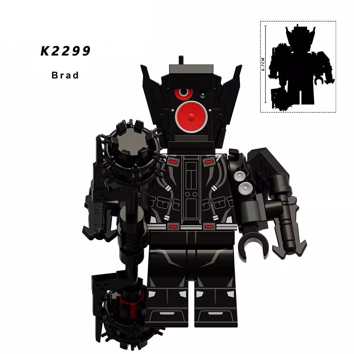 Skibidi Toilet Series Custom Minifigures