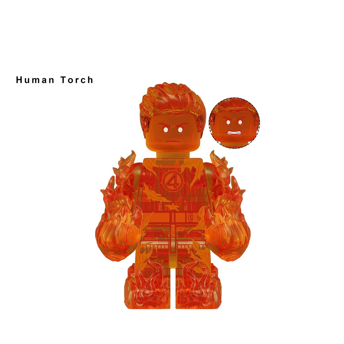 Marvel Super Heroes Fantastic Four Custom Minifigures KT