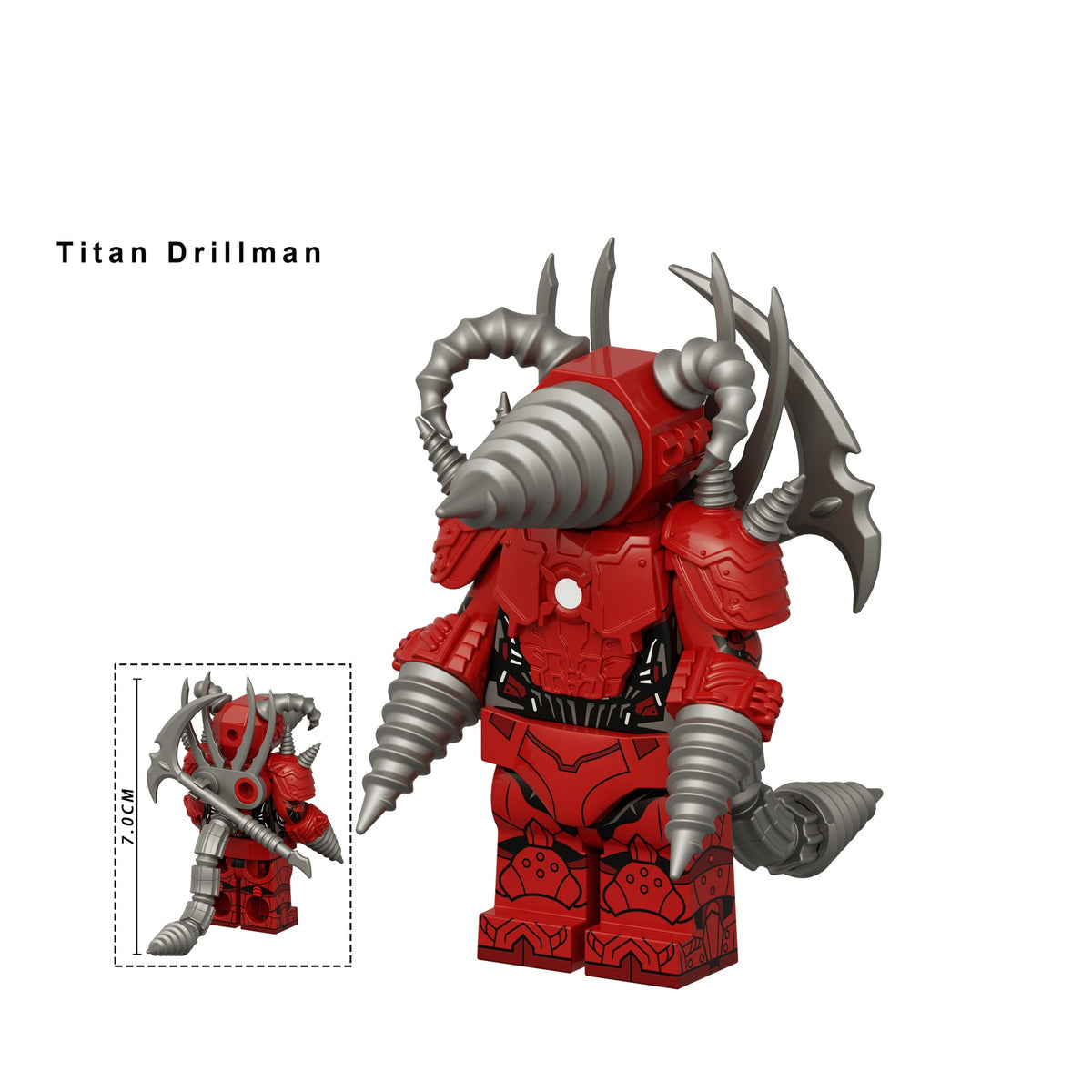 Skibidi Toilet Series Custom Minifigures