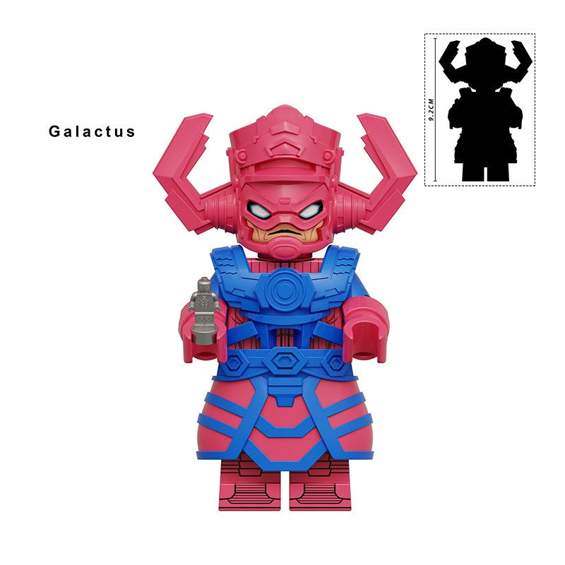 Marvel Super Heroes Galactus Cartoon Version Custom (Big) Minifigure KT