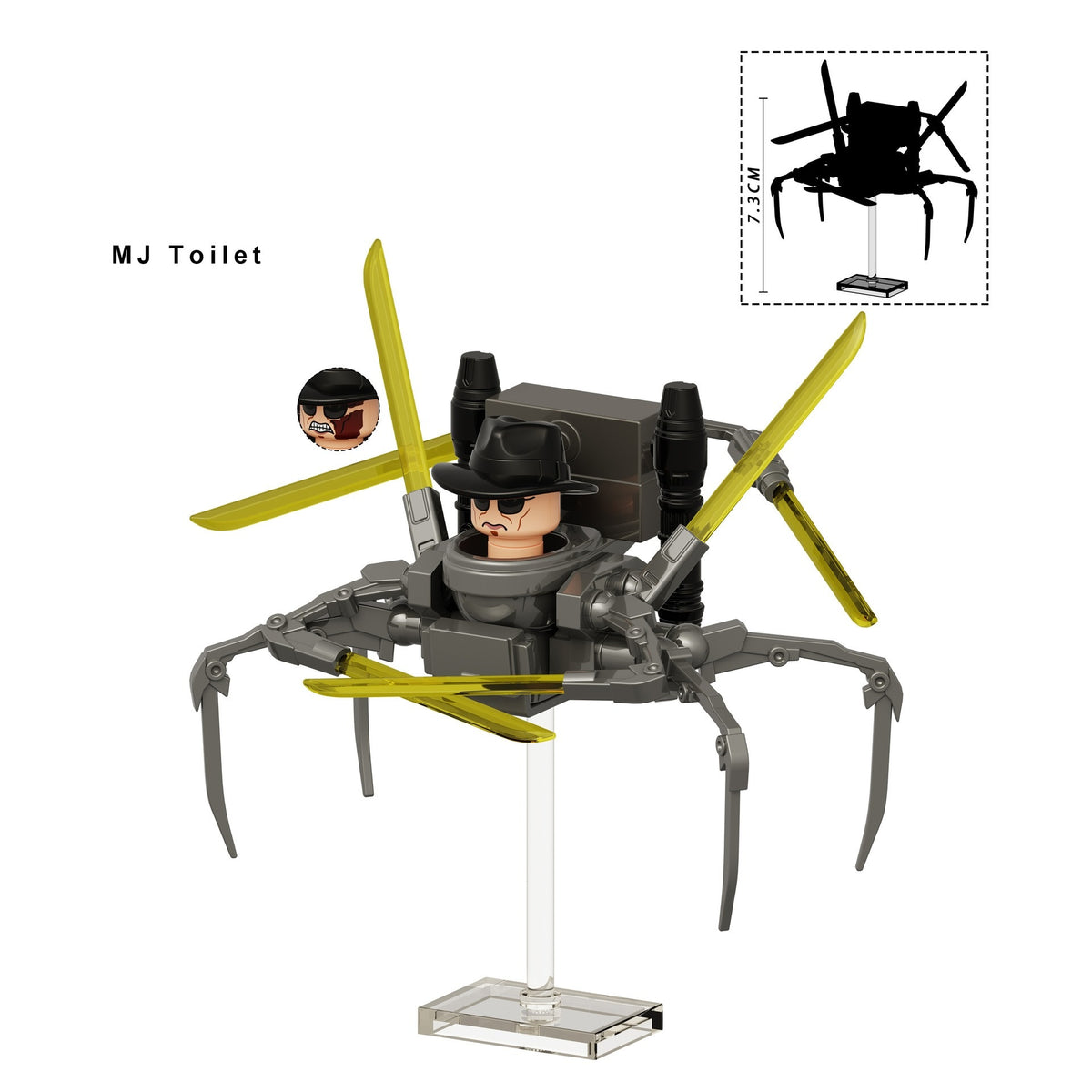 Skibidi Toilet Series Custom Minifigures