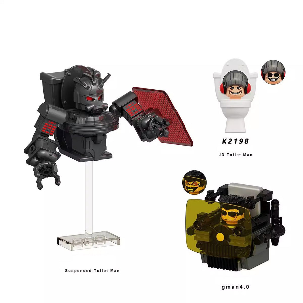 Skibidi Toilet Series Custom Minifigures