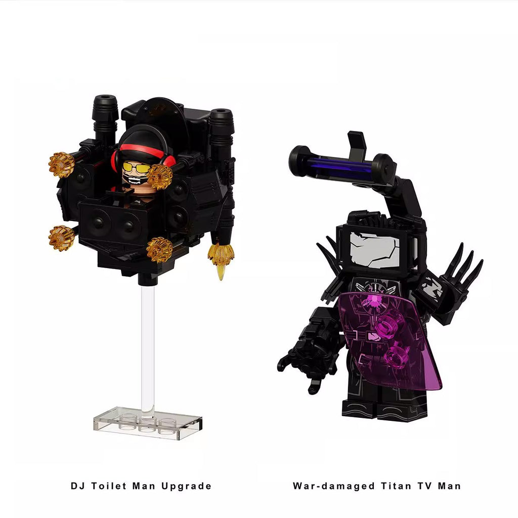 Skibidi Toilet Series Custom Minifigures