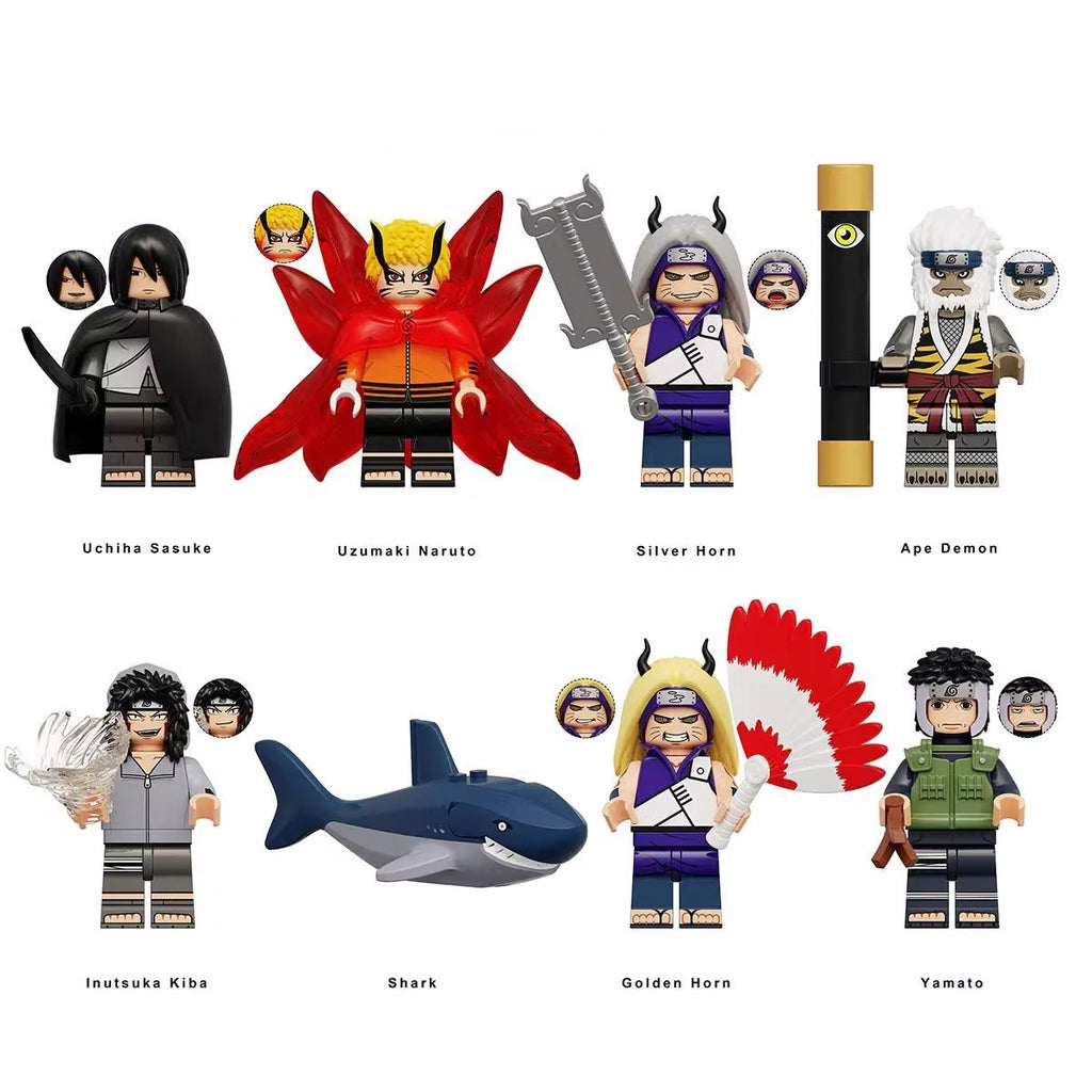 Naruto Custom Minifigures Collection KT