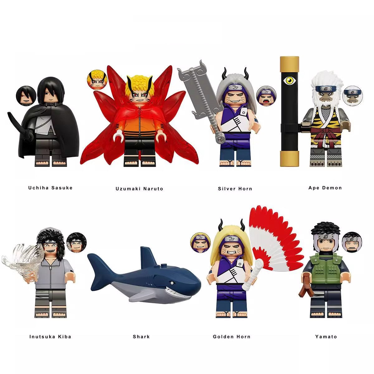 Naruto Custom Minifigures Collection KT