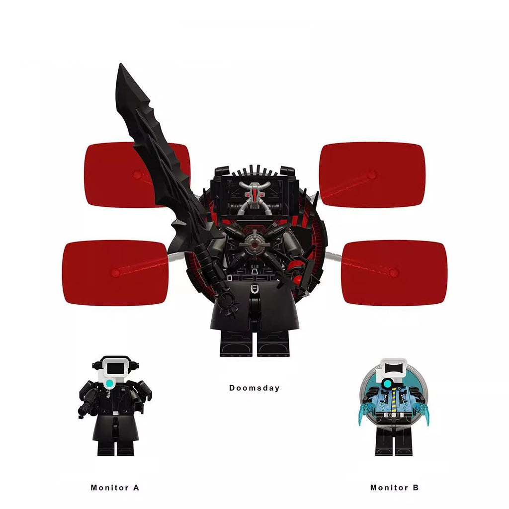 Skibidi Toilet Series Custom Minifigures