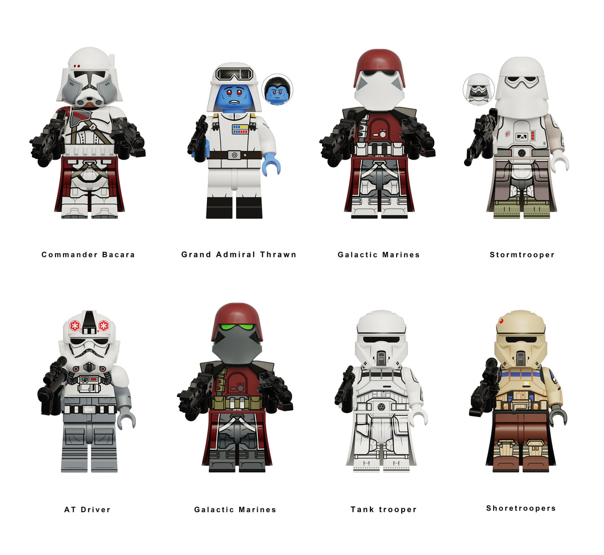 Star Wars Custom Minifigures Assortment KT 3