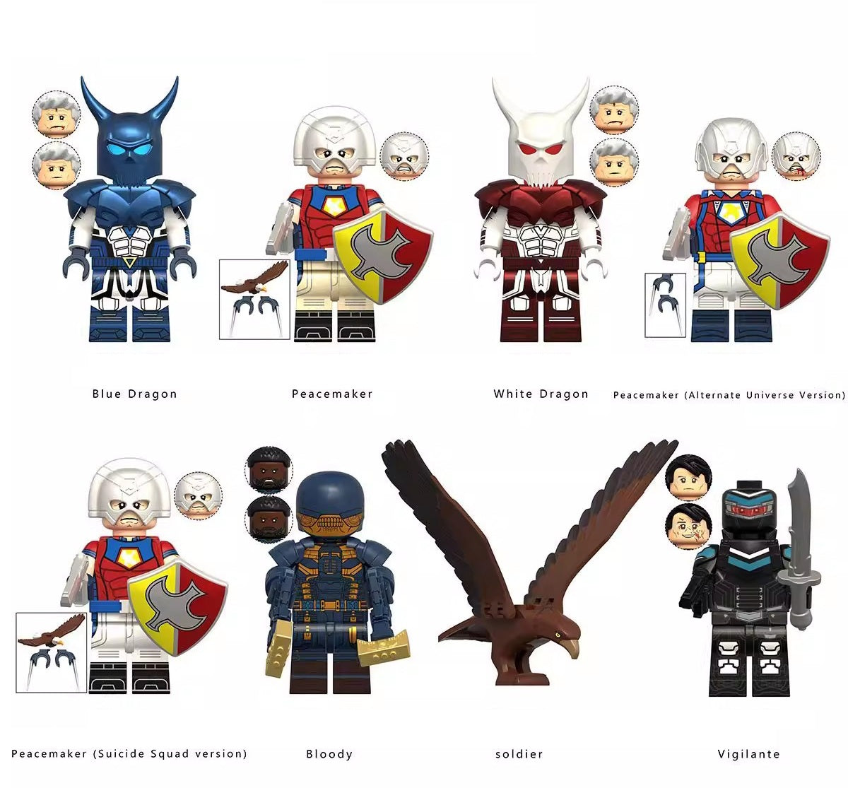 Peacemaker Season 2 Custom Minifigures KT