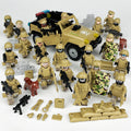 Army Special Forces 20 Custom Minifigures + Jeep - L41