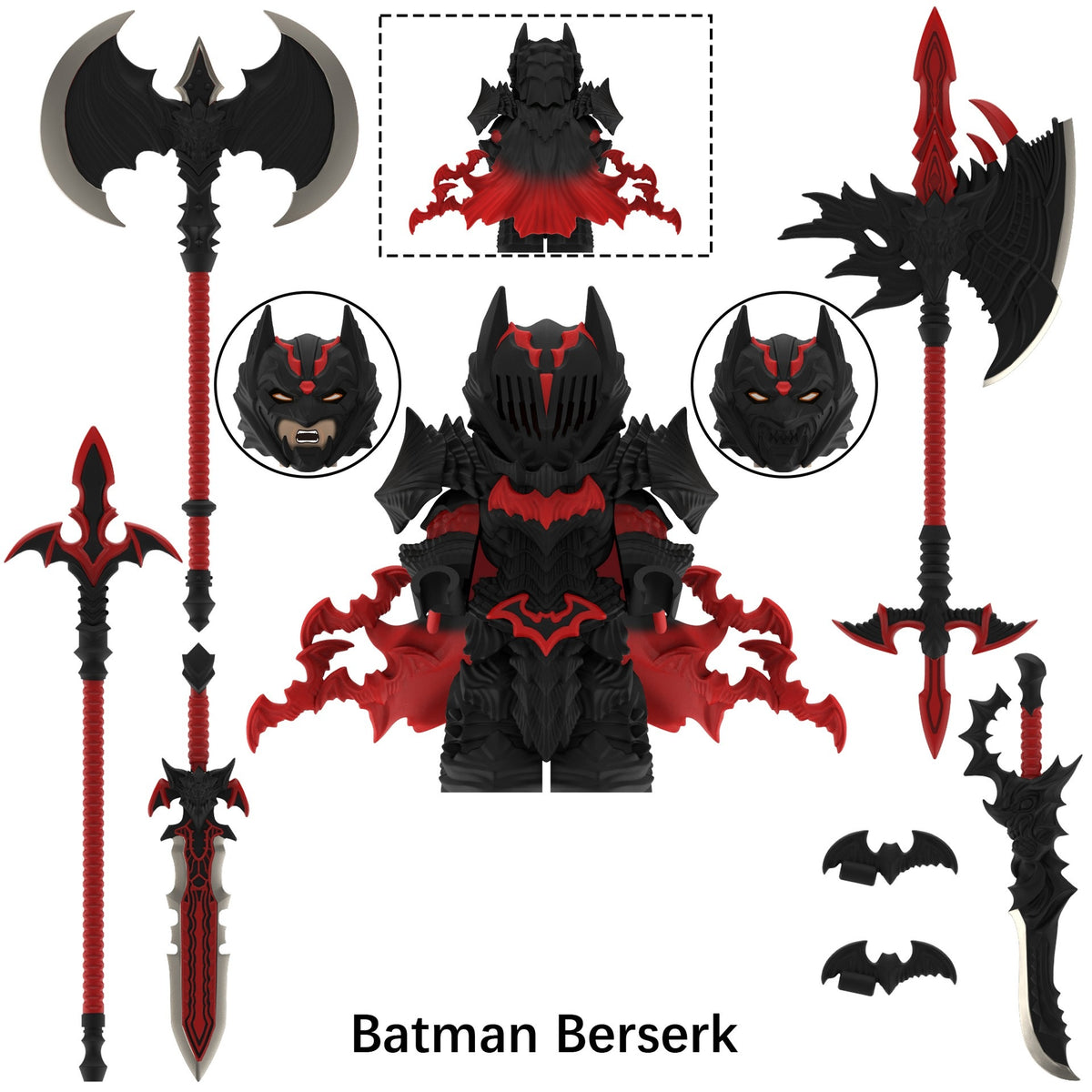 Batman x Berserk Custom Figures 2