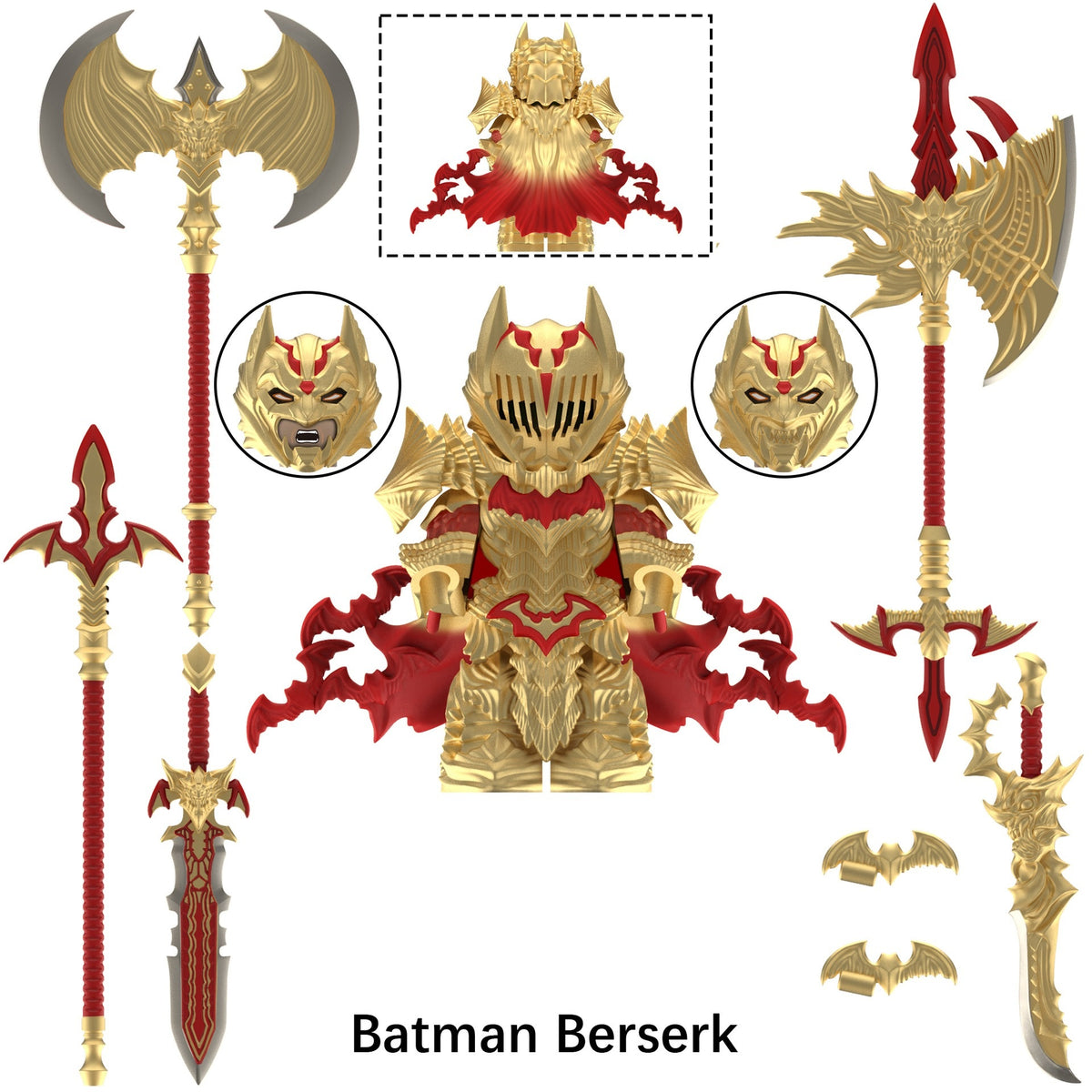 Batman x Berserk Custom Figures 2