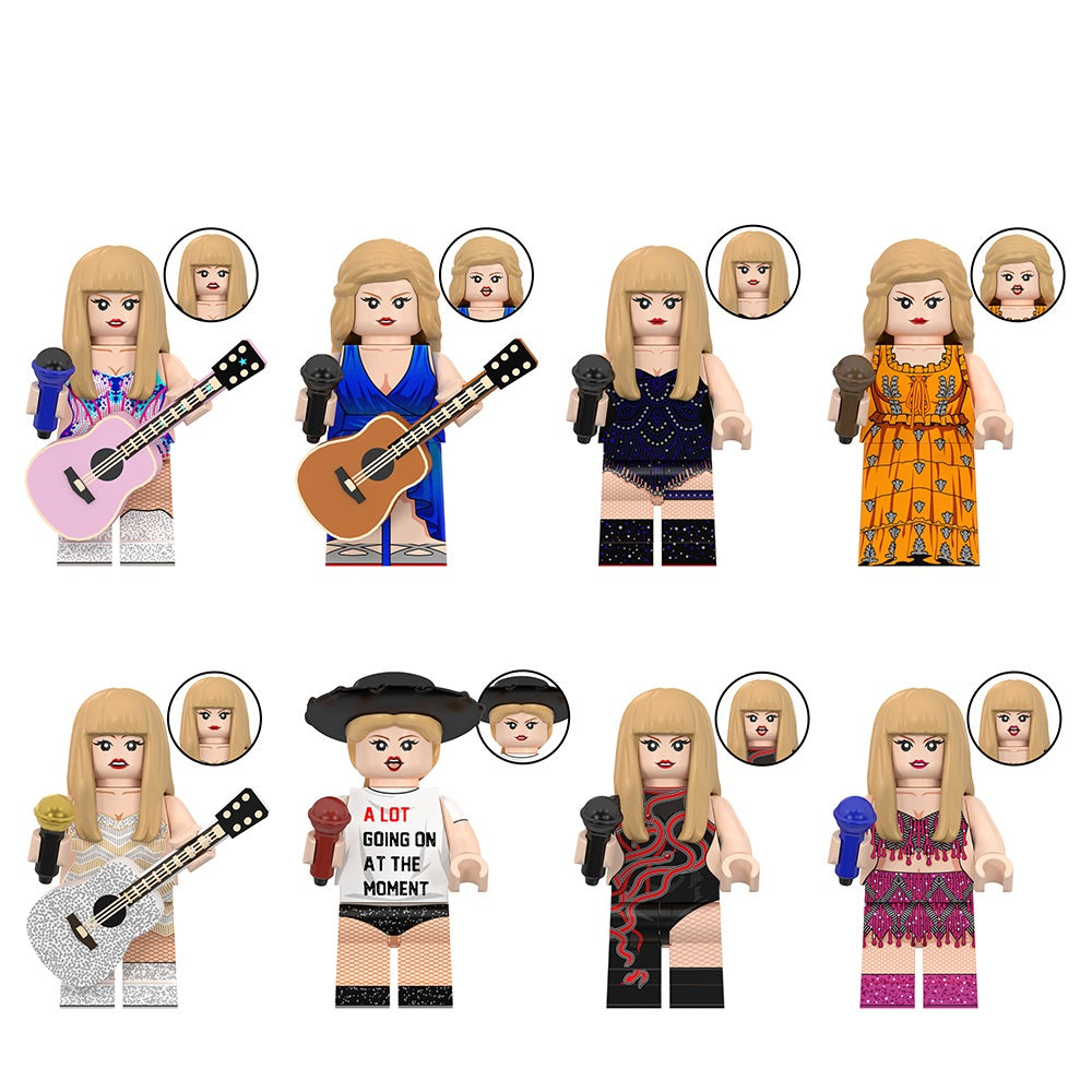 Taylor Swift Custom Minifigures