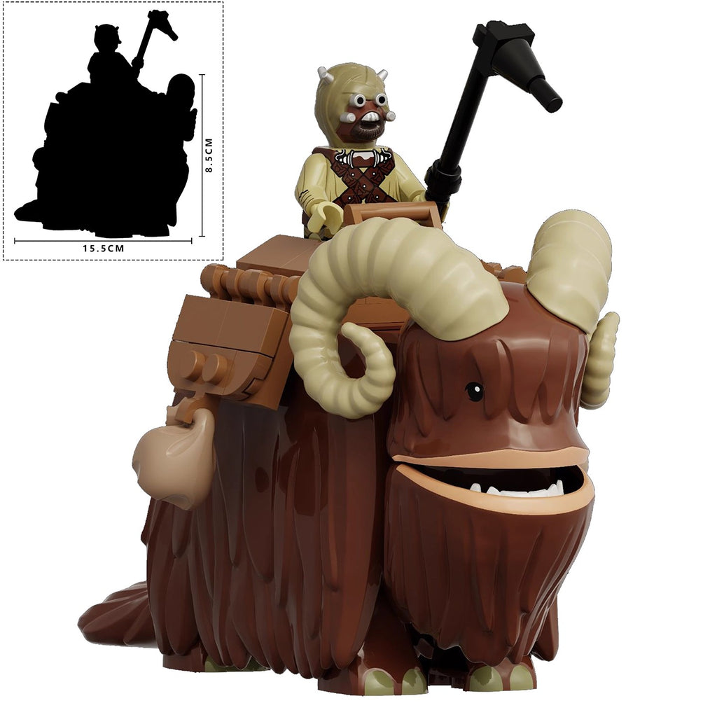Star Wars Custom Bantha Tusken Raider Minifigure