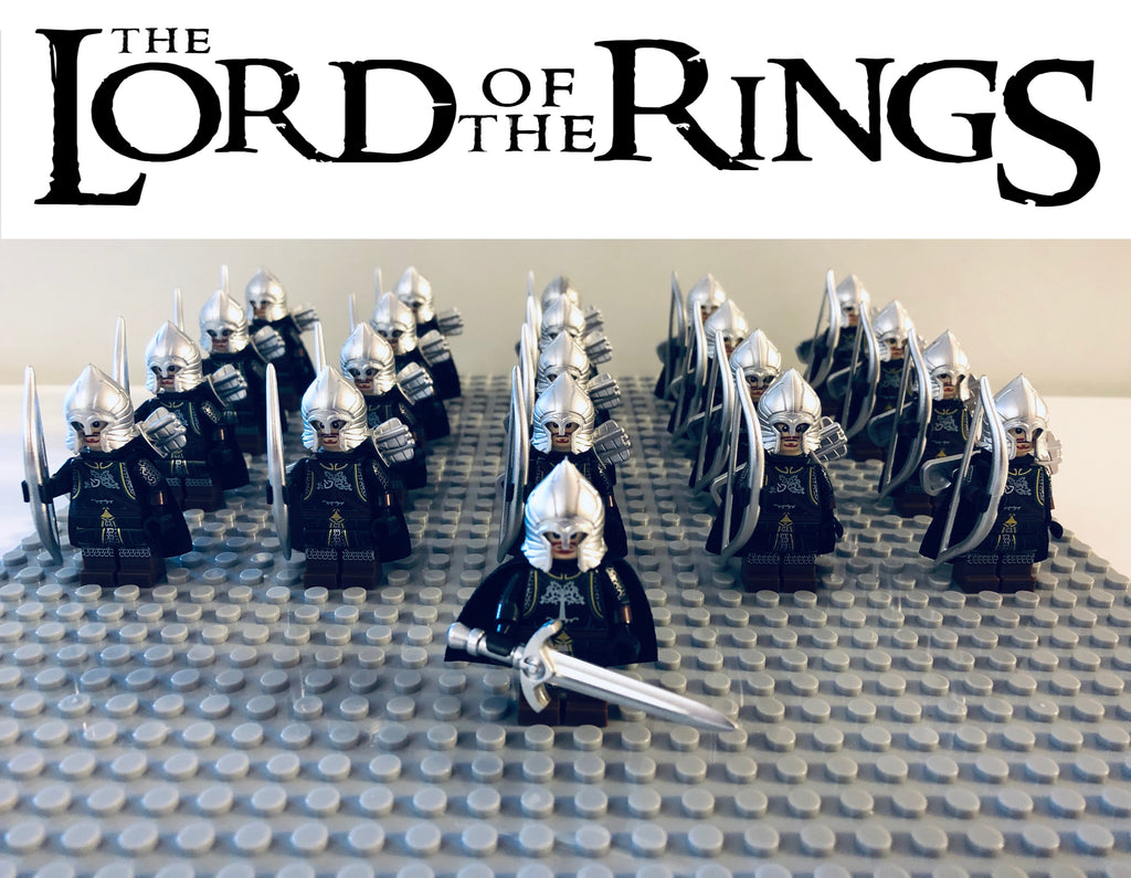 LOTR Gondor Light Archers Infantry Army 21 Minifigures Set