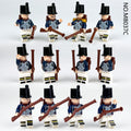American Revolutionary War Blue Coats Custom Army Lot 12pcs M8037C