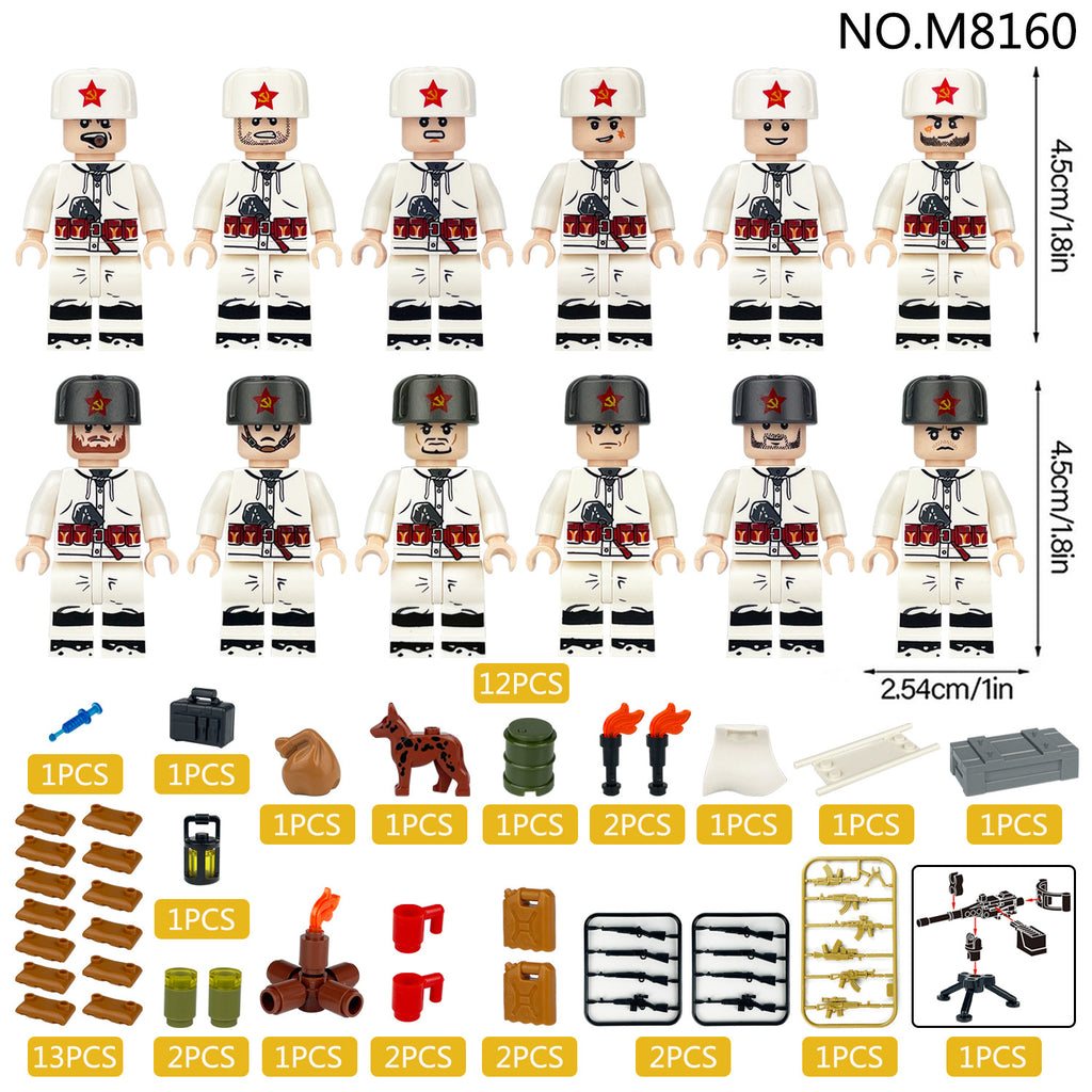 Soviet Medical Army Unit Custom Army Lot 12pcs M8160