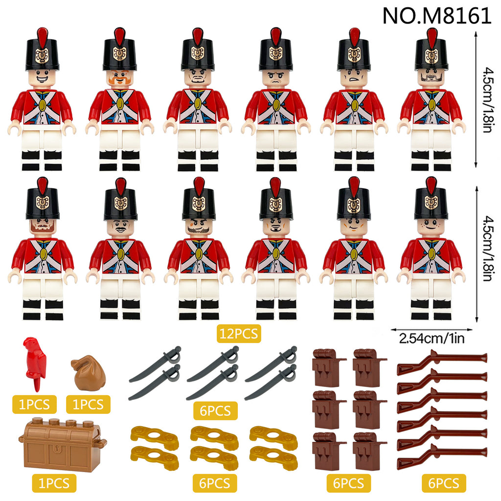 British Royal Navy Custom Army Lot 12pcs M8161