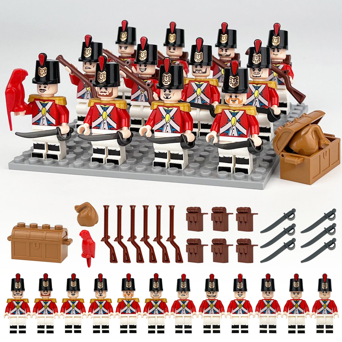 British Royal Navy Custom Army Lot 12pcs M8161
