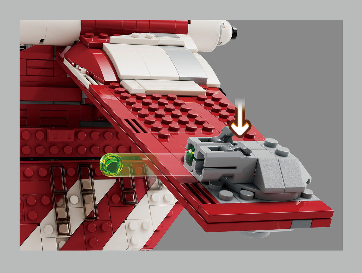 Star Wars Coruscant Guard Gunship Building Block Set 1083pcs