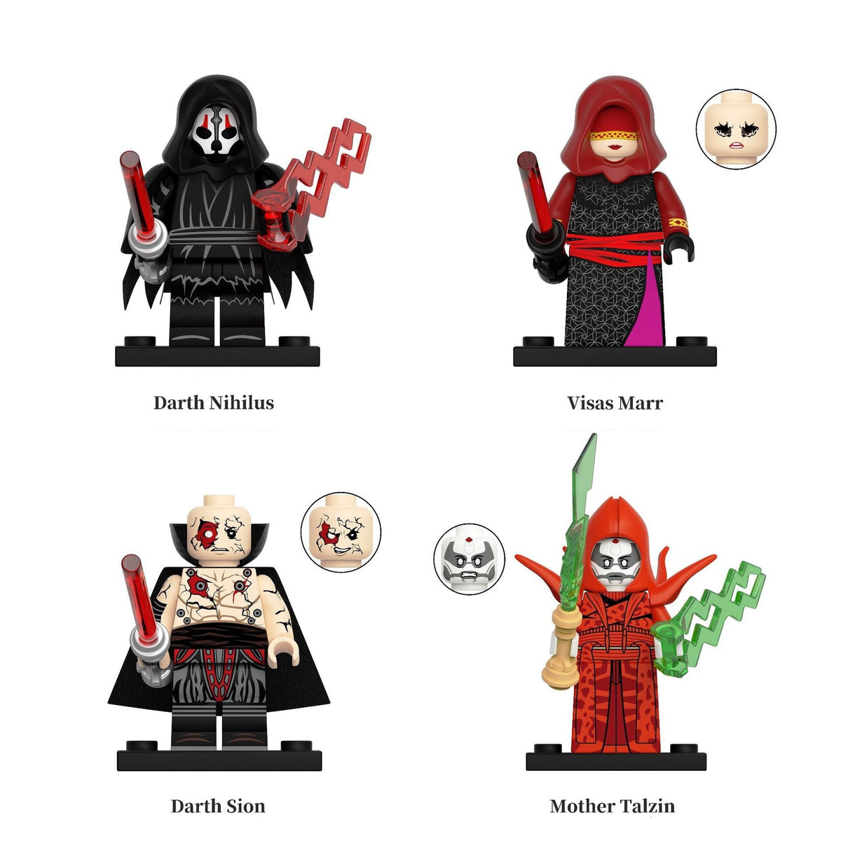 Star Wars  Custom Minifigures Assortment MB 2