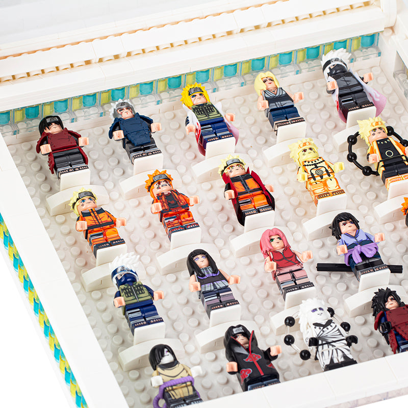 Minifigure Display Picture Frame Custom MOC Building Block Set 462pcs