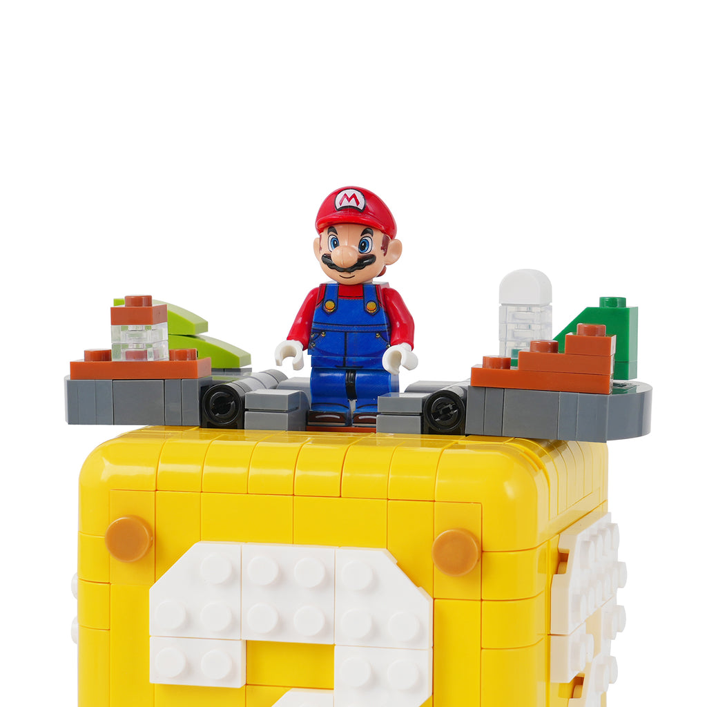 Super Mario Brothers Mini Question Mark MOC Building Block Set 443pcs