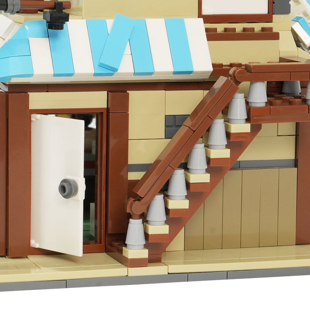 Naruto Ichiraku Ramen House MOC Building Set 1152pcs