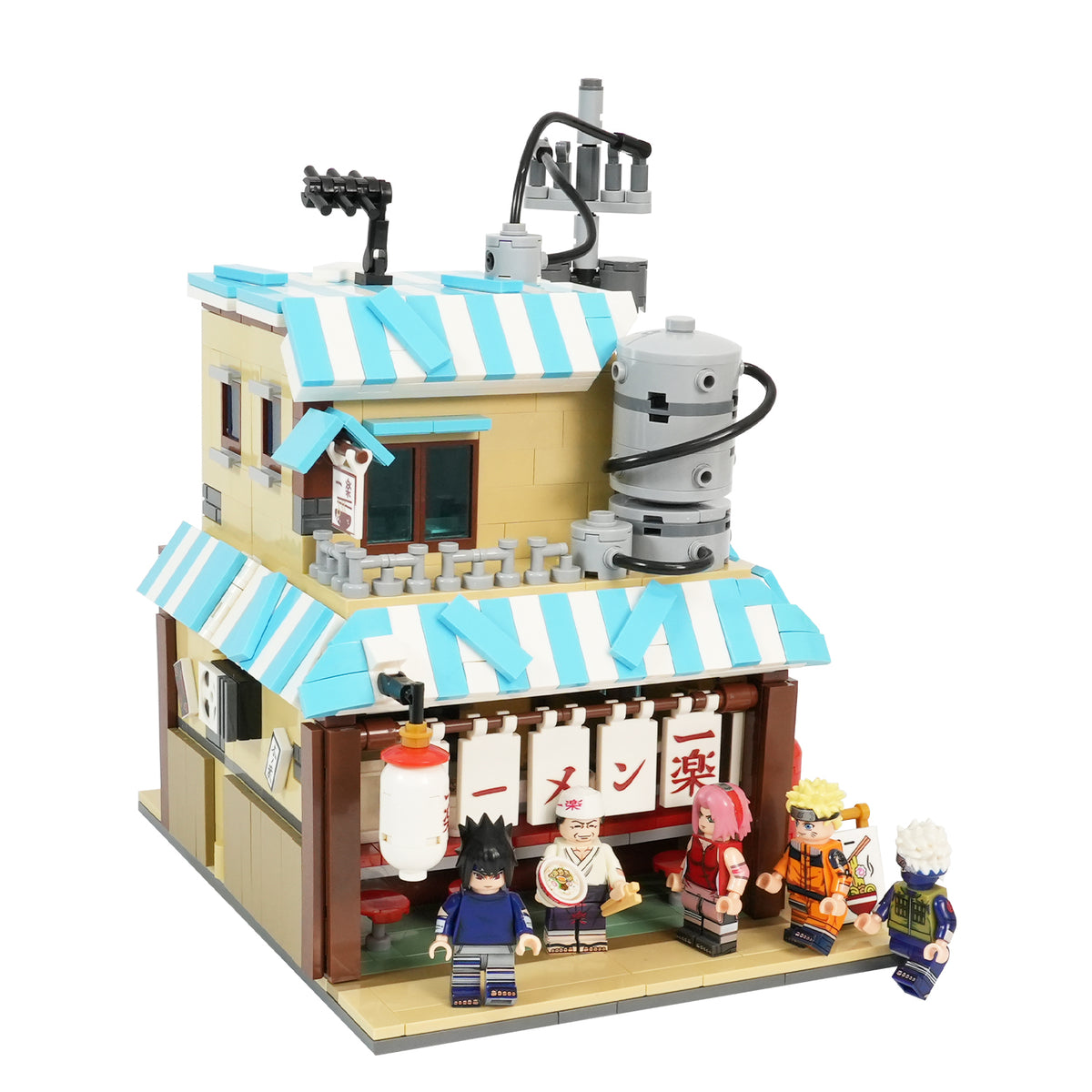 Naruto Ichiraku Ramen House MOC Building Set 1152pcs