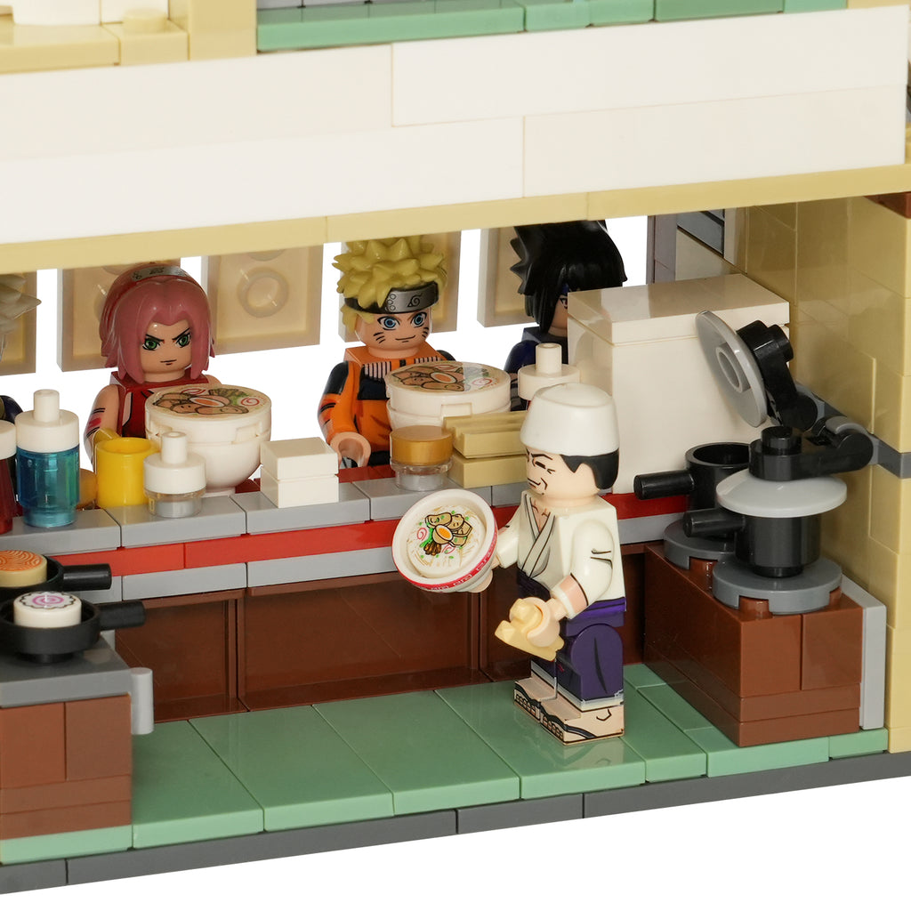 Naruto Ichiraku Ramen House MOC Building Set 1152pcs