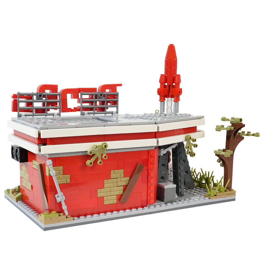 Fallout Red Rocket Truck Stop MOC Building Set 880pcs