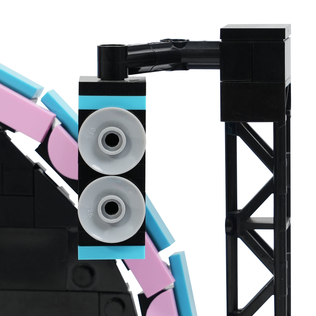 Five Nights at Freddy's Midnight Security Bear Rock Stage Custom MOC Building Set 395pcs