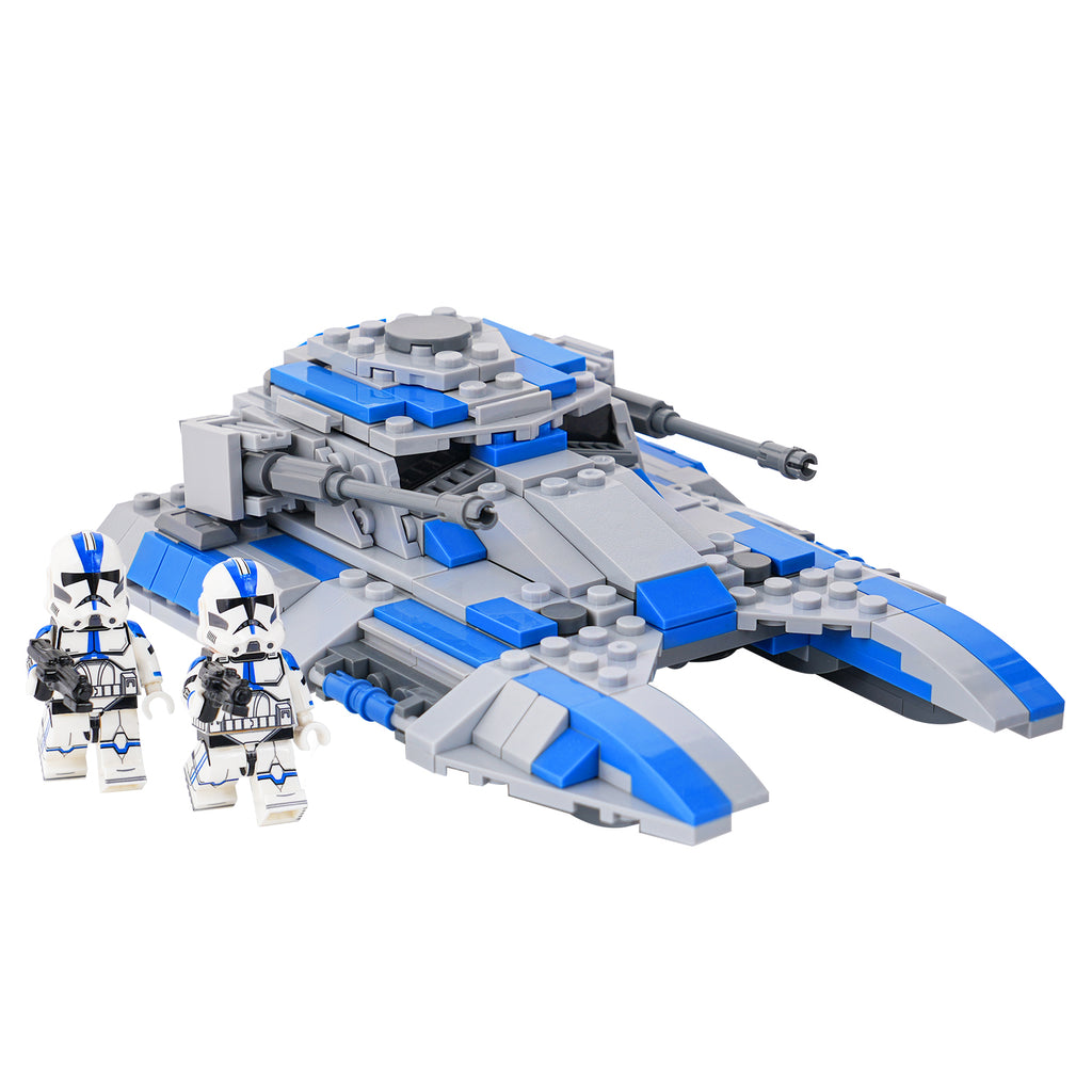 Star Wars 501st Fighter Tank Custom MOC Building Block Set 375pcs