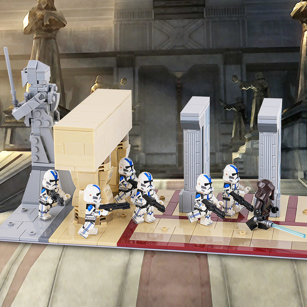 Star Wars Jedi Temple Order 66 MOC Building Block Set 554pcs