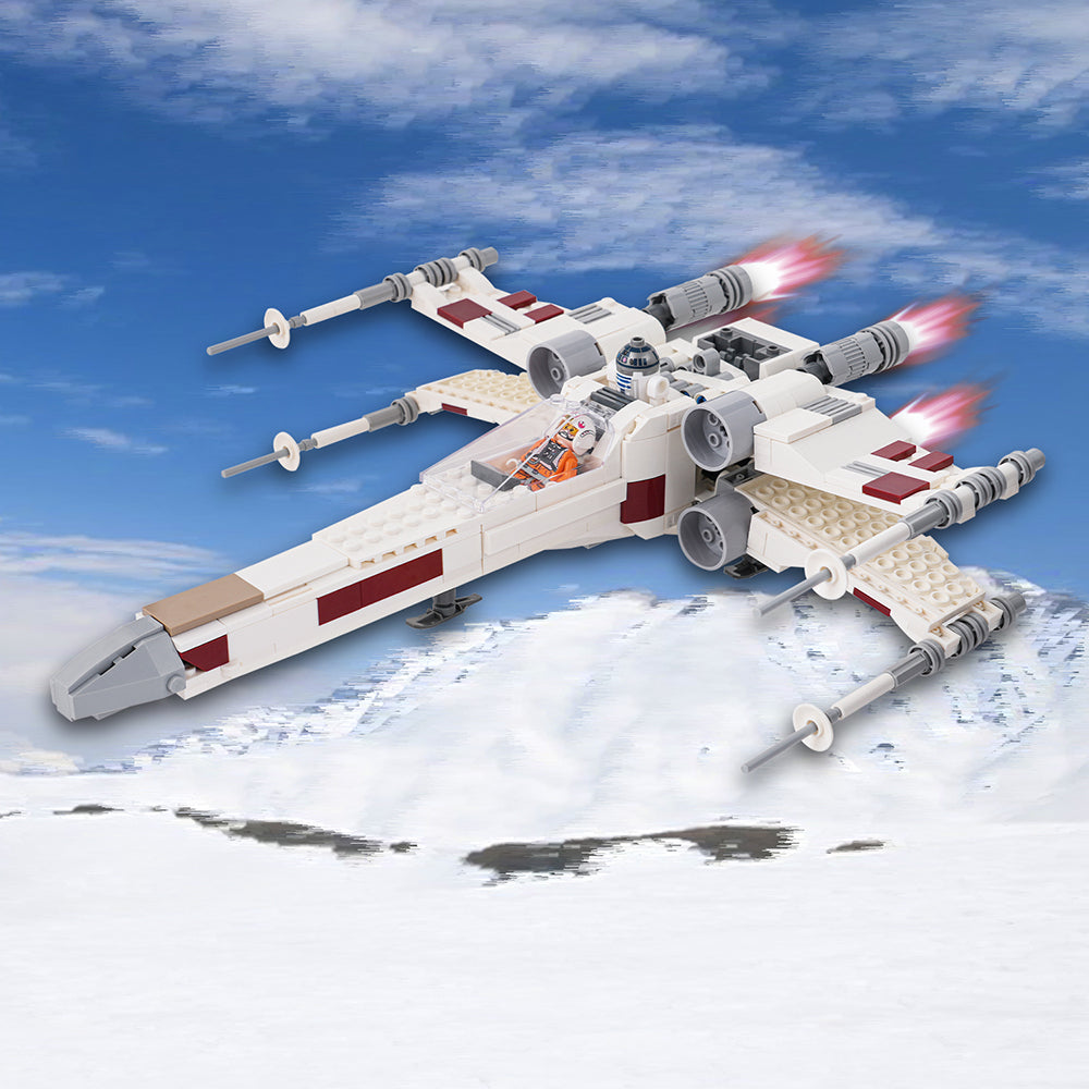 Star Wars X-Wing Fighter Custom MOC Building Block Set 557pcs