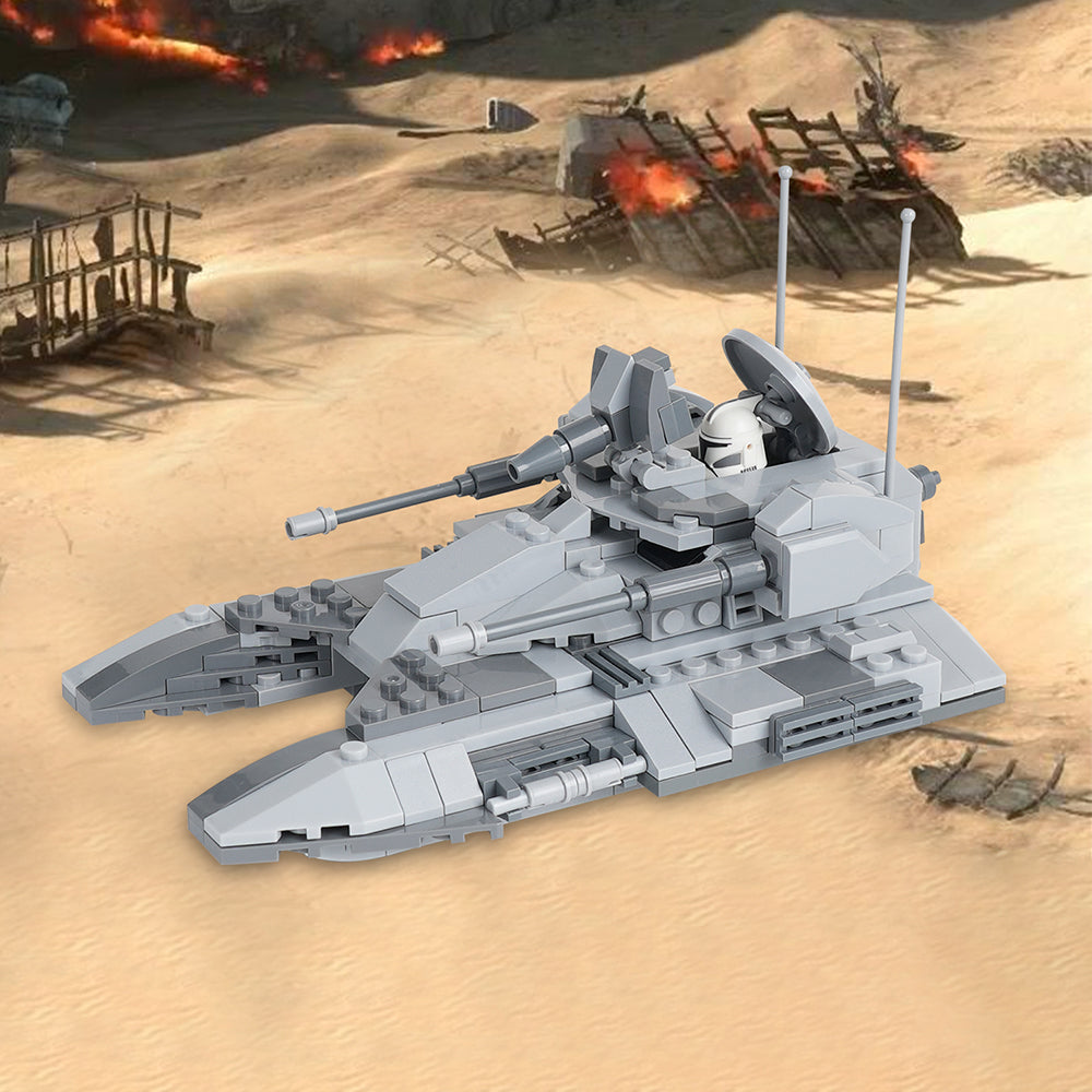 Star Wars Republic Fighter Tank Custom MOC Building Block Set 314pcs