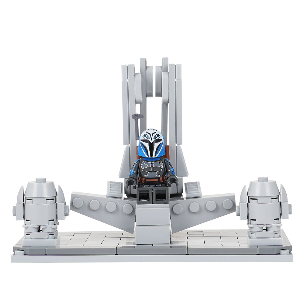 Star Wars Bo Katan Throne Room Custom MOC Building Block Set 144pcs