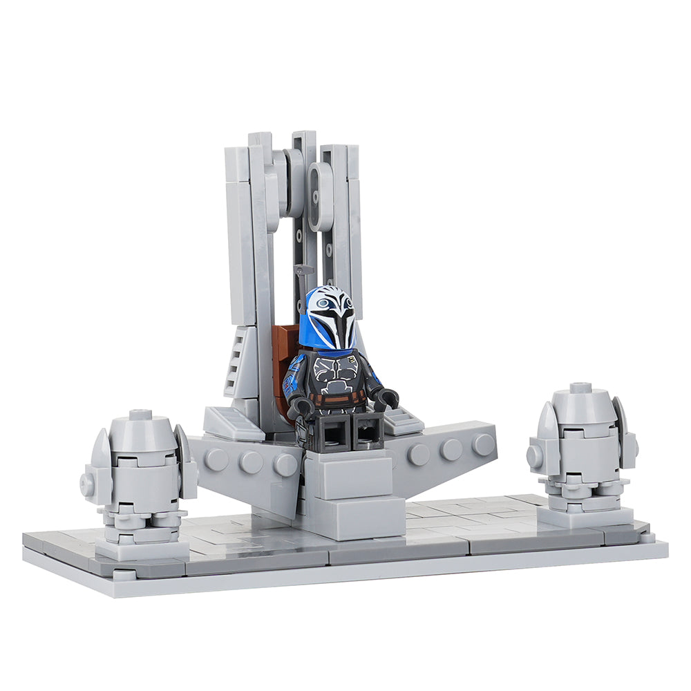 Star Wars Bo Katan Throne Room Custom MOC Building Block Set 144pcs