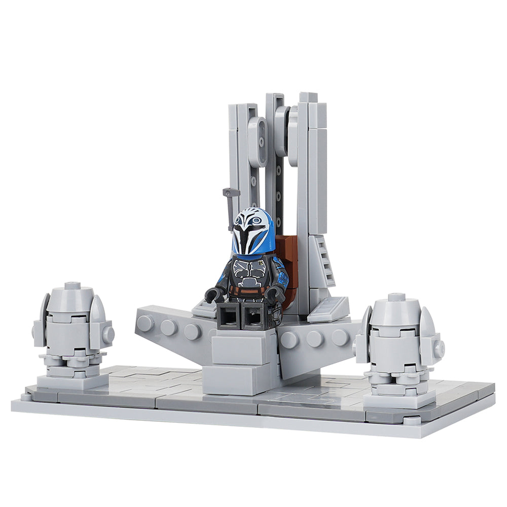 Star Wars Bo Katan Throne Room Custom MOC Building Block Set 144pcs