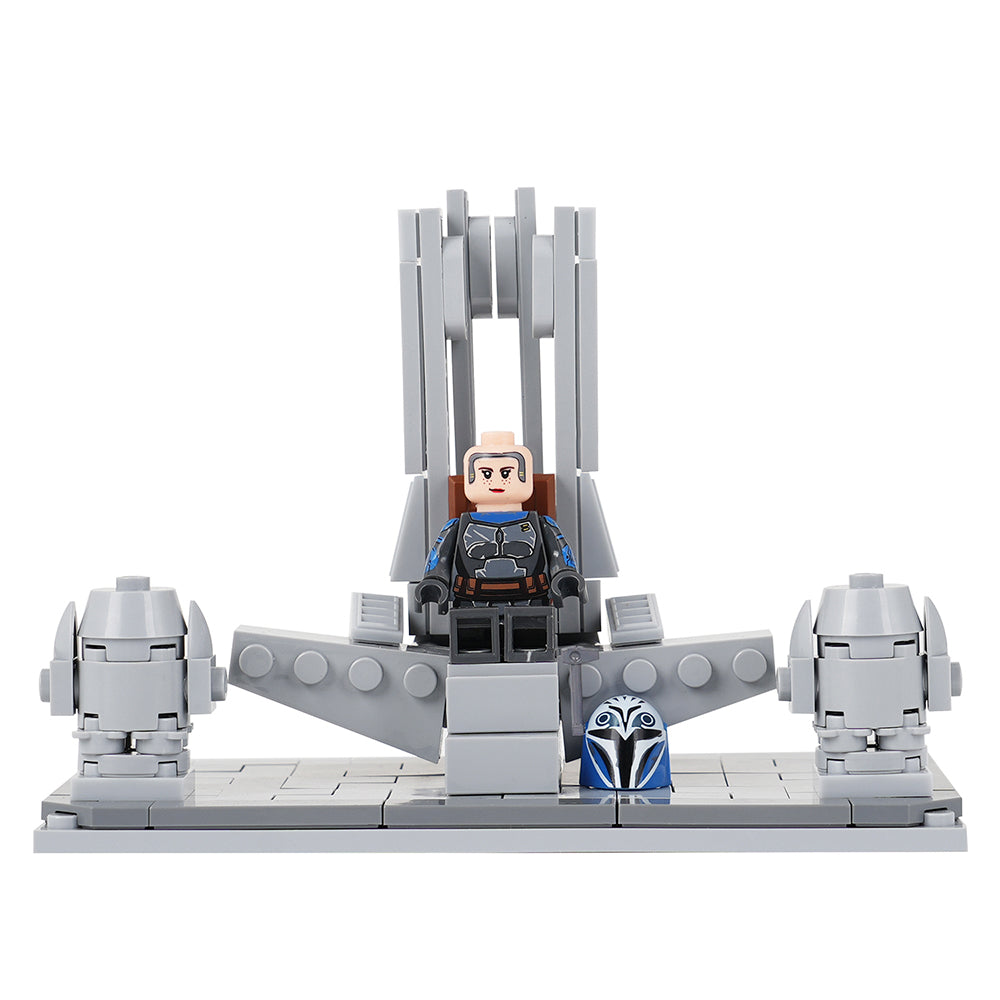 Star Wars Bo Katan Throne Room Custom MOC Building Block Set 144pcs