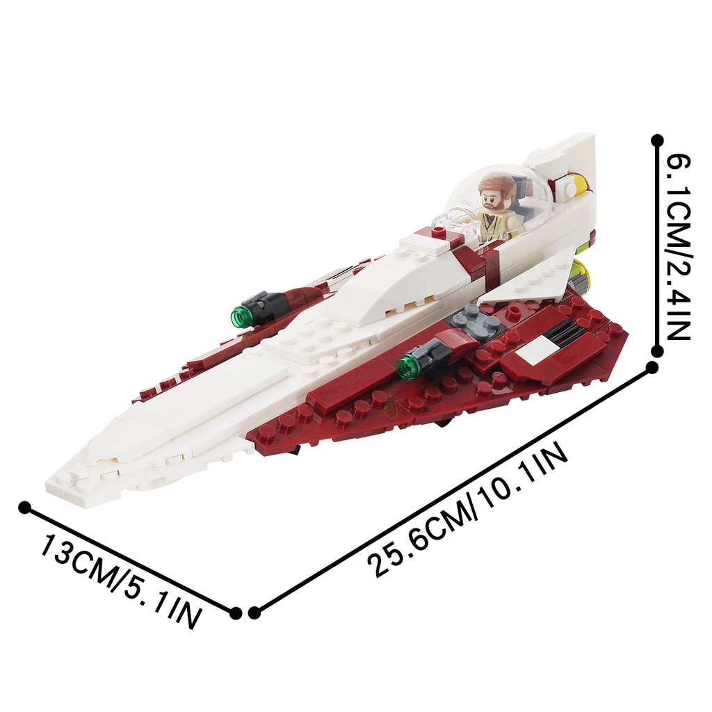 Star Wars Obi Wan Starfigher MOC Building Block Set