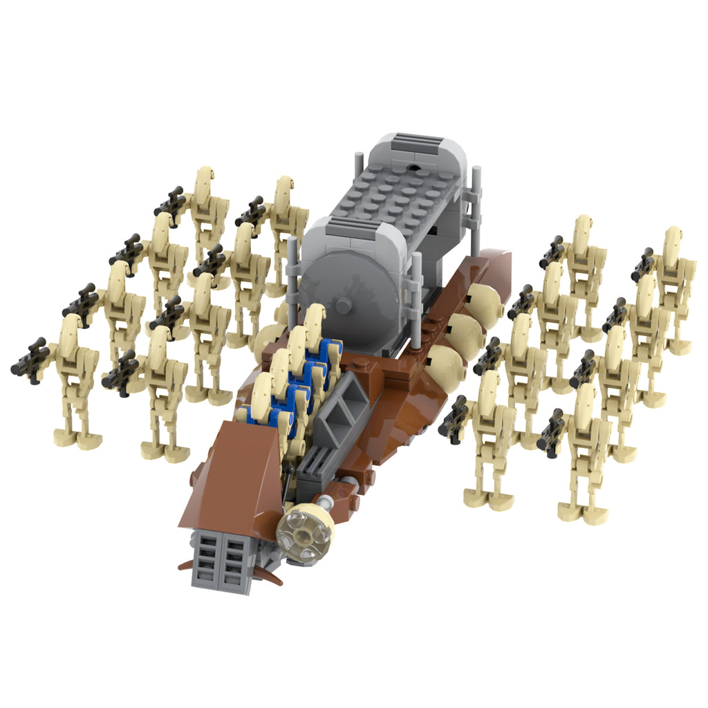 Star Wars Battle Droids Transport 2.0 MOC Building Block Set 174pcs