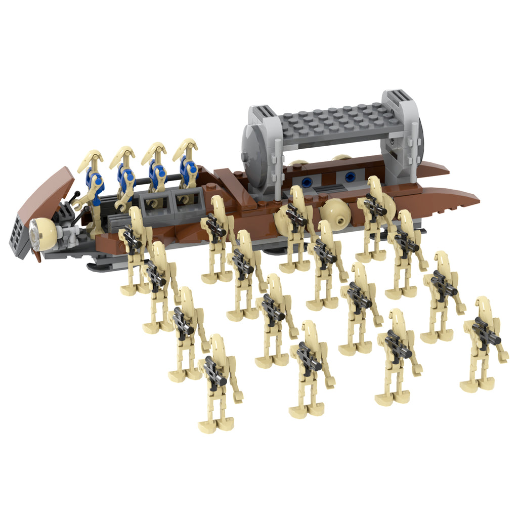 Star Wars Battle Droids Transport 2.0 MOC Building Block Set 174pcs