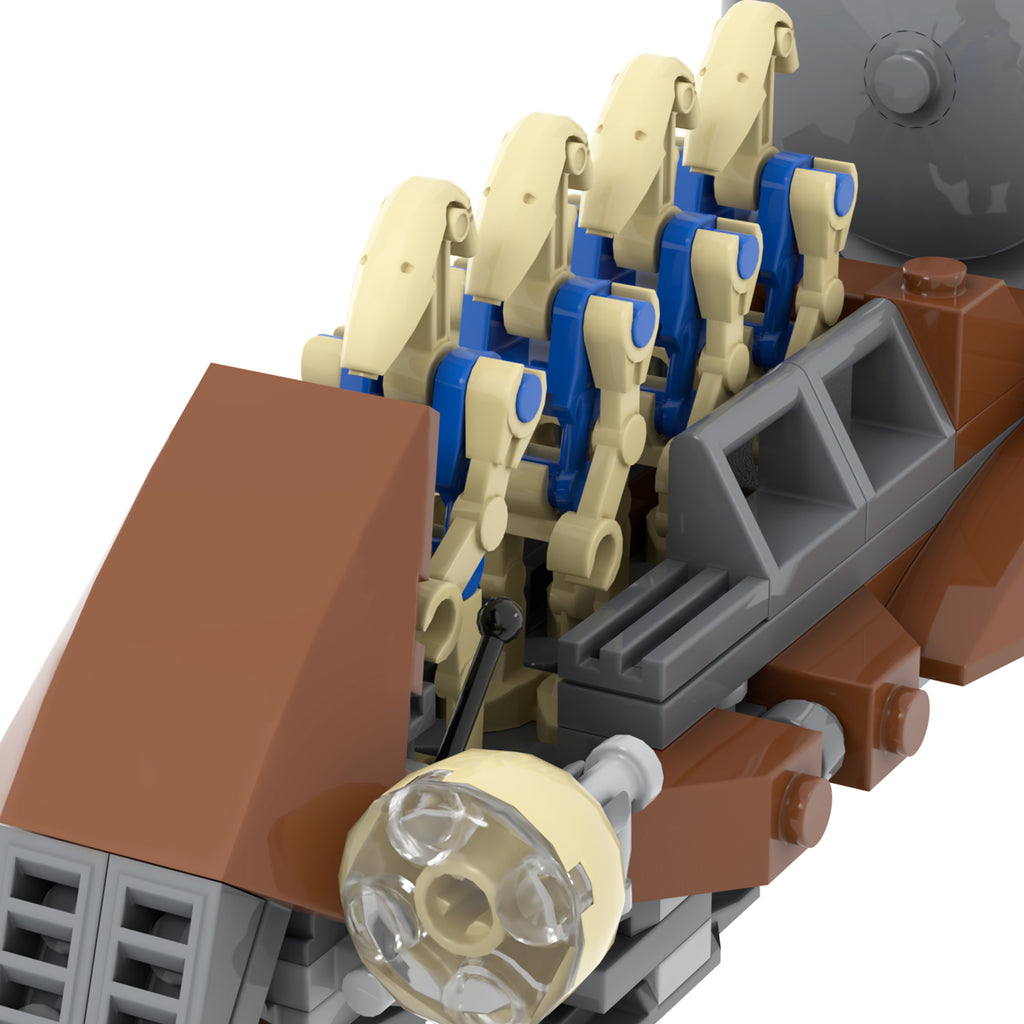 Star Wars Battle Droids Transport 2.0 MOC Building Block Set 174pcs