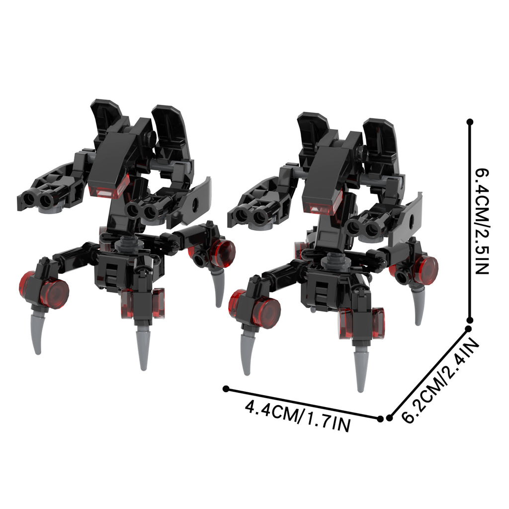 Star Wars Sith War Droids MK1 x2 MOC Building Block Set 105pcs