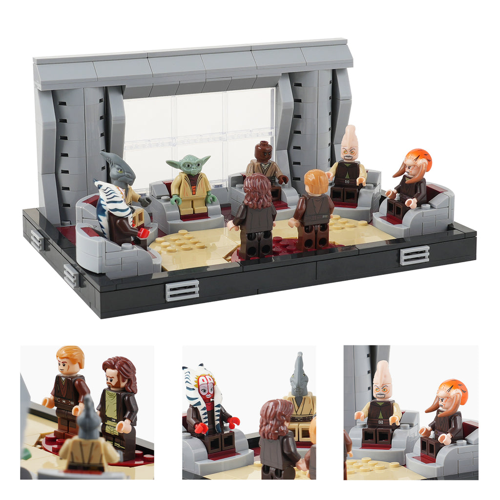 Star Wars Jedi Council Chambers MOC Building Block Set 353pcs
