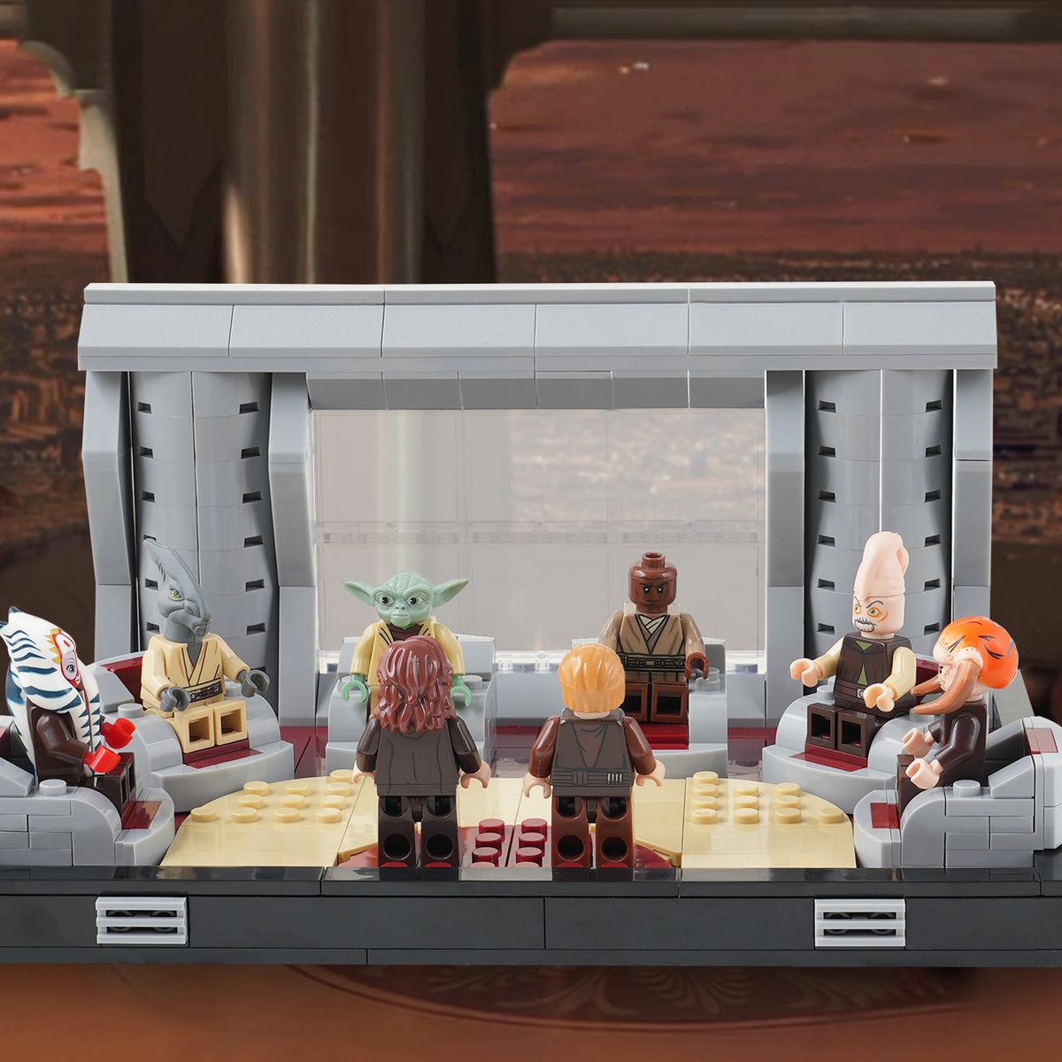 Star Wars Jedi Council Chambers MOC Building Block Set 353pcs