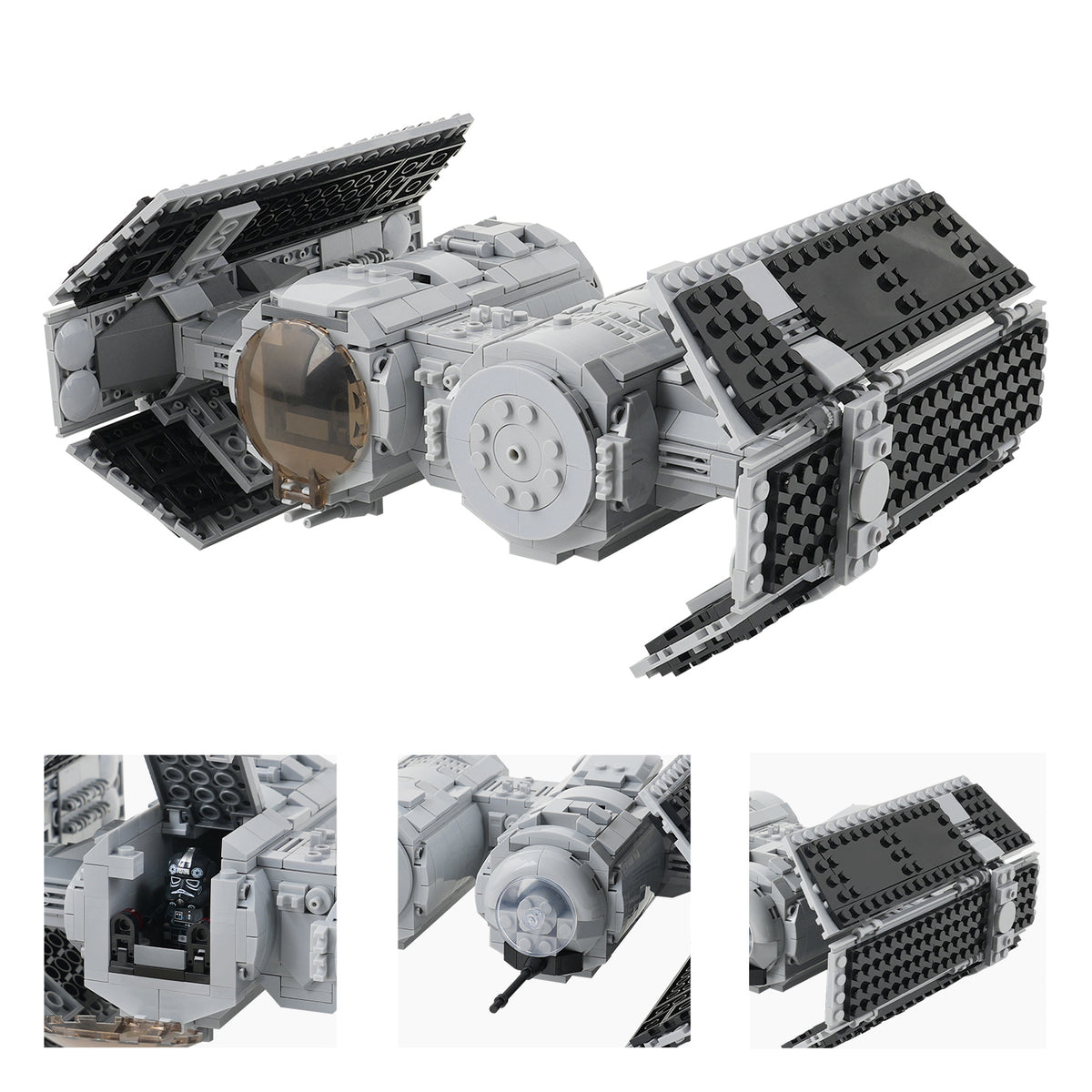 Star Wars Tie Bomber MOC Building Block Set 718pcs