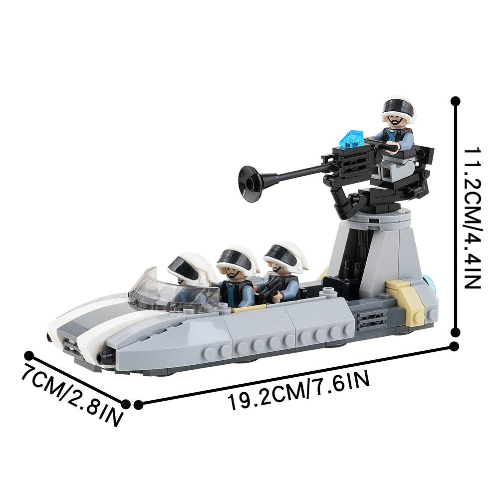 Star Wars Rebel Scout Speeder MOC Building Block Set 209pcs