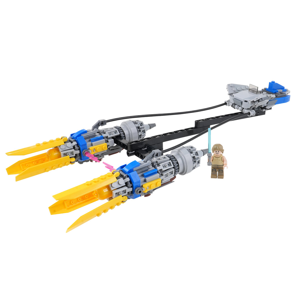Star Wars Luke's Pod Racer MOC Building Block Set 299pcs