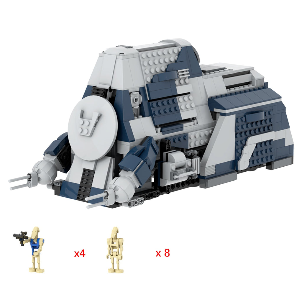 Star Wars Trade Union Troop Carrier MTT MOC Building Block Set 968pcs